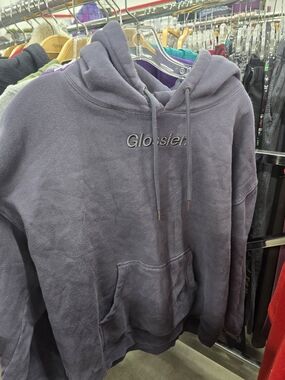 Glossier Men's Hoodie in Deep Gray